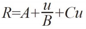 van Deemter formula van Deemter formula